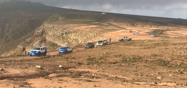 Fallece un hombre de 45 años tras precipitarse con su vehículo por el Risco de Famara