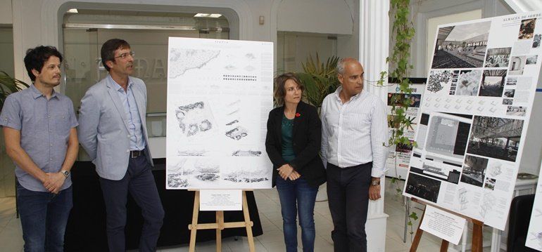 El proyecto 'Tephra' gana el concurso de ideas para la remodelación de la plaza de El Almacén