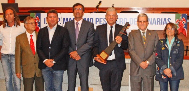 La Escuela de Pesca, galardonada por Rotary Club Lanzarote  en su 75 aniversario