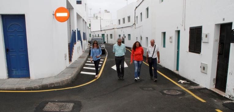 El Cabildo continúa con las obras de reasfaltado de 15 calles en Punta Mujeres