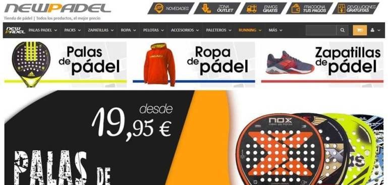 NewPadel, la tienda de pádel online con mejores precios