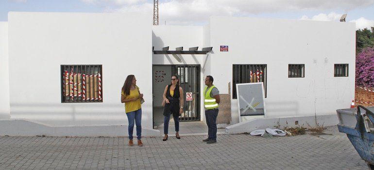 El Cabildo ejecuta obras en el edificio que albergará el nuevo Centro de Atención a la Drogodependencia