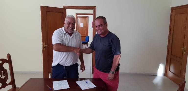 La UD Lanzarote firma un acuerdo de colaboración con el CD Maciot Sport