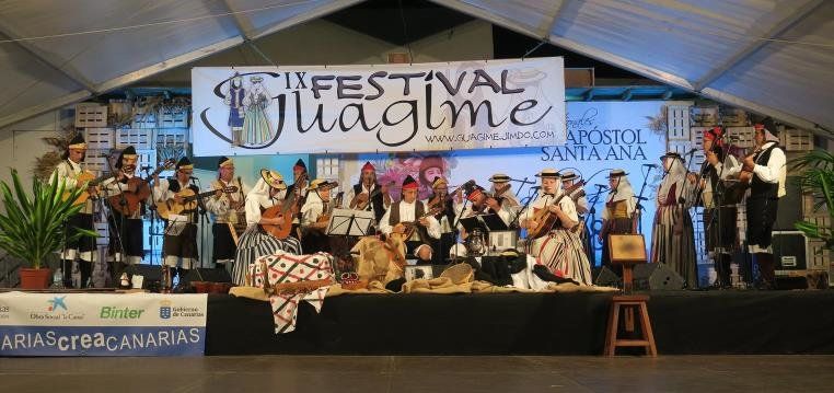 La Agrupación Folclórica Guagime de Tahíche celebró el IX Festival Folclórico