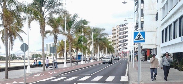 Avenida Fred Olsen en Arrecife