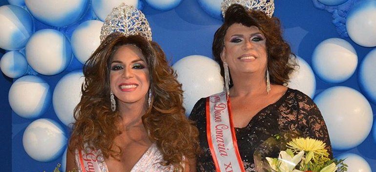 Daniela Castro y Eli Santana se proclaman 'Diosa Canarias' en el Certamen Gay de Puerto del Carmen