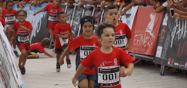 La Renault Famara Total Chinija congrega a 375 niños y jóvenes corredores