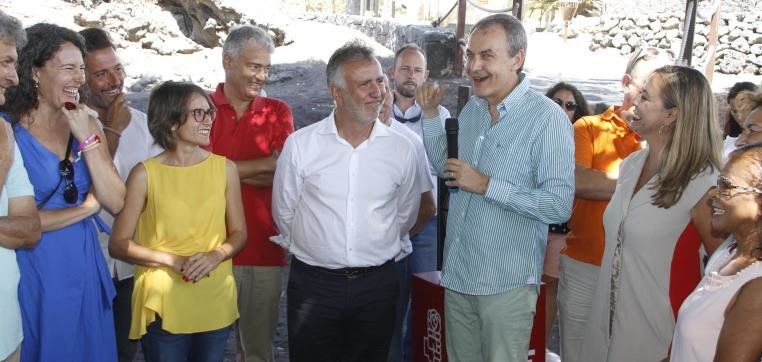 José Luis Rodríguez Zapatero: "The PSOE is in the ideal moment to preside over the Canary Islands"
