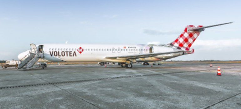Volotea es una de las aerolíneas que más conexiones directas ofrece entre Lanzarote y Francia. Turismo.
