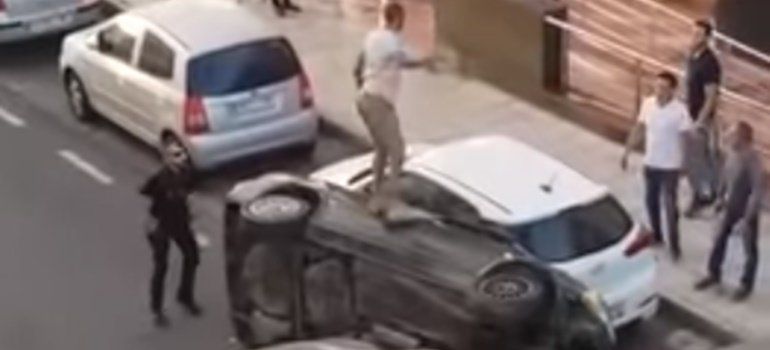 Uno de los detenidos en la persecución de Arrecife había sido arrestado hace una semana por un robo