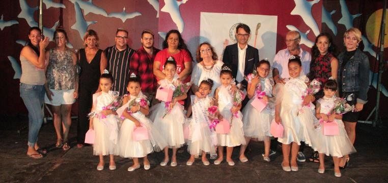 Daysi Pavón y Ainoa García, elegidas  Miss y Reina Infantil Tinasoria 2018