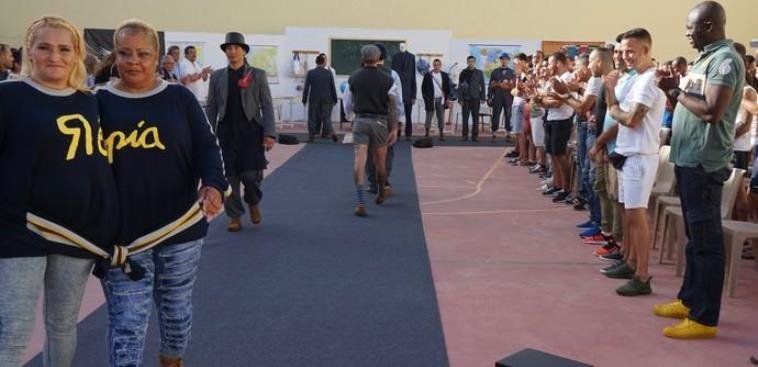 Los presos de Tahíche se convierten en modelos con un desfile en la cárcel