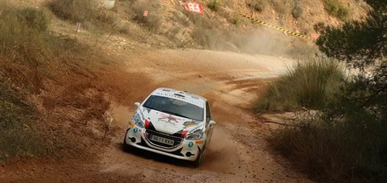 Alexis Romero y Martín Domínguez siguen escalando puestos en el Rally RACC España Cataluña