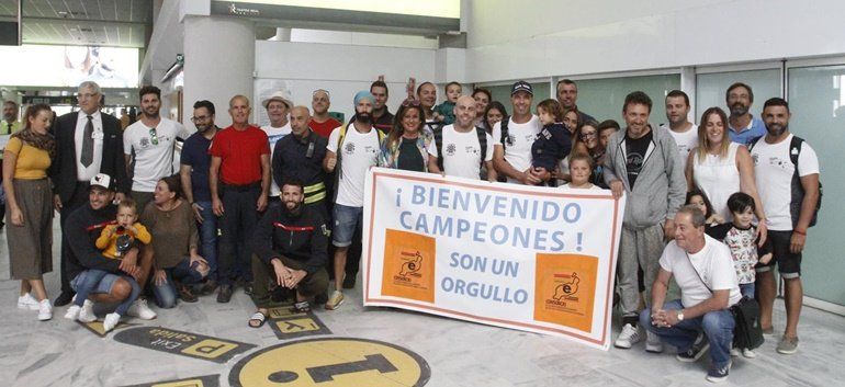 Los bomberos de Lanzarote, subcampeones del mundo en la World Rescue Challenge