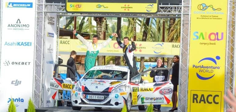 Excelente participación de Alexis Romero en el Rally RACC España Cataluña 2018