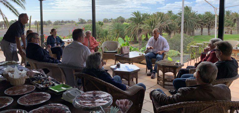 Vox mantiene un encuentro con empresarios de Lanzarote