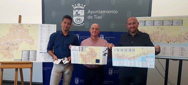 El Ayuntamiento lanza un nuevo callejero promocional con mapas de Puerto del Carmen y del centro de Tías
