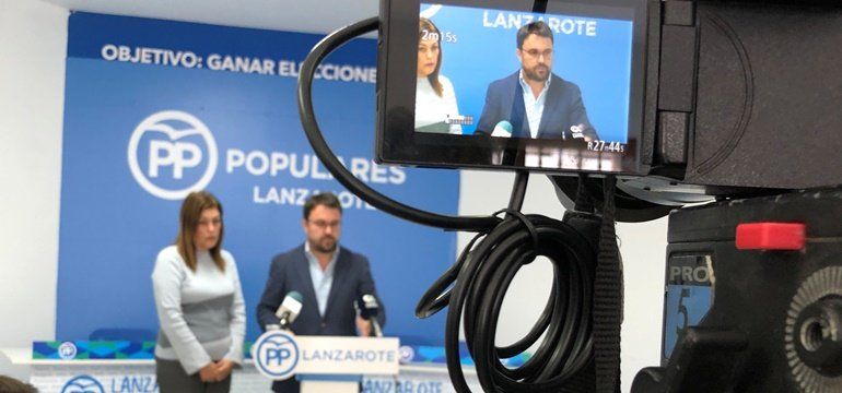 El PP presenta medidas ante la "crisis migratoria" en Lanzarote: "Es el momento de elevar el tono ante España"