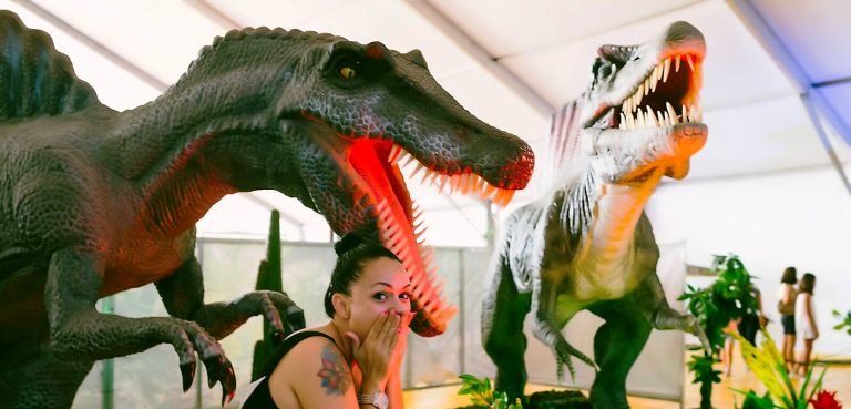 Dinosaurs Tour, la mayor exposición de dinosaurios animatrónicos, llega a Lanzarote