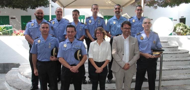Arrecife celebra el Día de la Policía Local con la entrega de distinciones