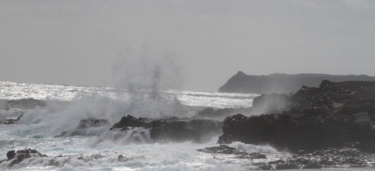 Lanzarote despide el año con calima y con rachas de viento de más de 40 kilómetros por hora