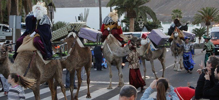 Los Reyes Magos iniciarán su ruta por el sur en Timanfaya para recorrer después Yaiza y Playa Blanca