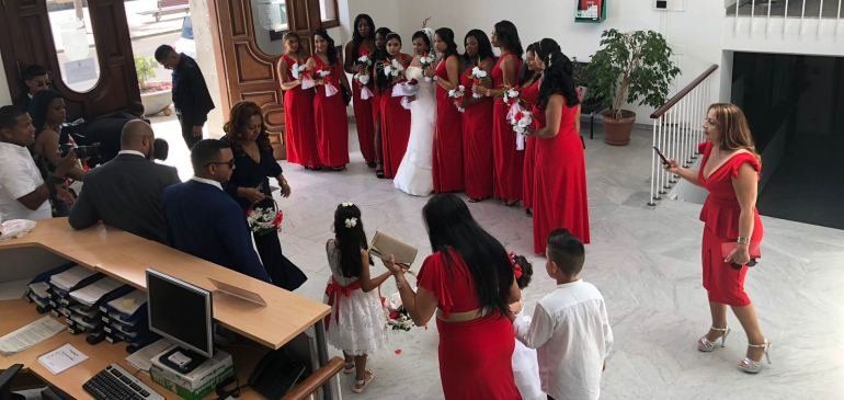 El Ayuntamiento de Arrecife celebró 58 bodas civiles el pasado año