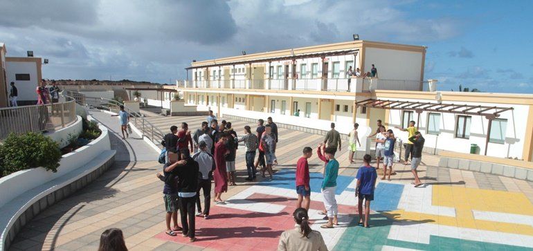El Cabildo espera devolver "en breve" el albergue de La Santa a la adjudicataria al quedar solo 13 inmigrantes