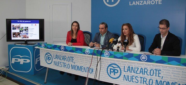El PP defiende su año de pacto con CC en el Cabildo: "Ha dado más y mejores resultados para la isla"