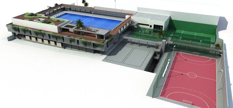 El Cabildo espera licitar y adjudicar la piscina olímpica de la Ciudad Deportiva antes de las elecciones