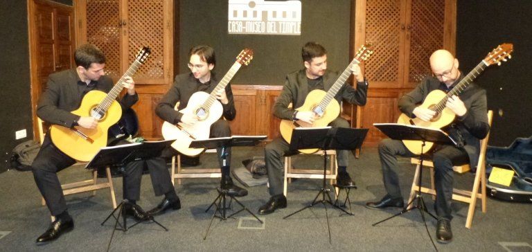 Concierto de la Canary Guitar Quartet en Teguise