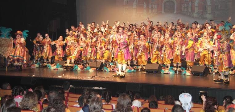 Murga Los Desahuciados en el Carnaval de 2019