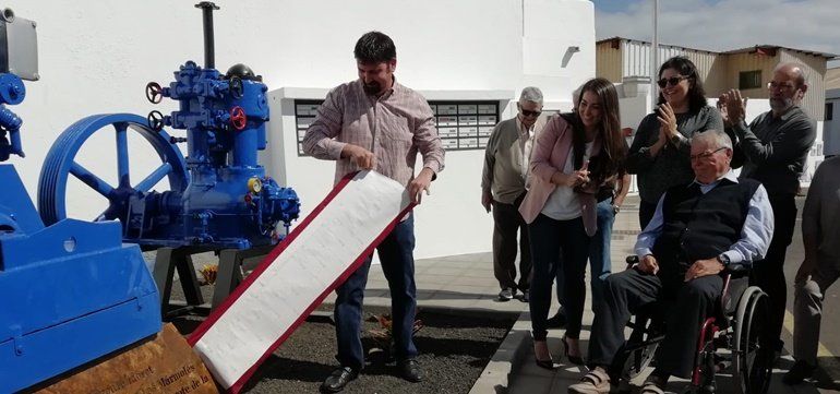 La extinguida conservera Lloret y Llinares dona maquinaria como testimonio de su actividad en Lanzarote