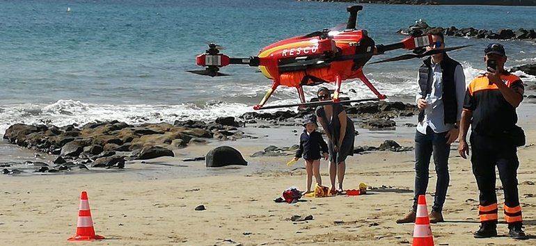 El Consorcio de Emergencias forma a profesionales de la seguridad en el uso de drones en rescates acuáticos