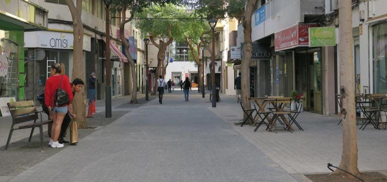 Concluyen las obras de modernización de la calle Antonio Porlier y Sopranis en Arrecife