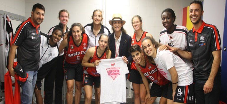 El Magec Tías - Estudiantes bate el récord de espectadores en un partido femenino en España