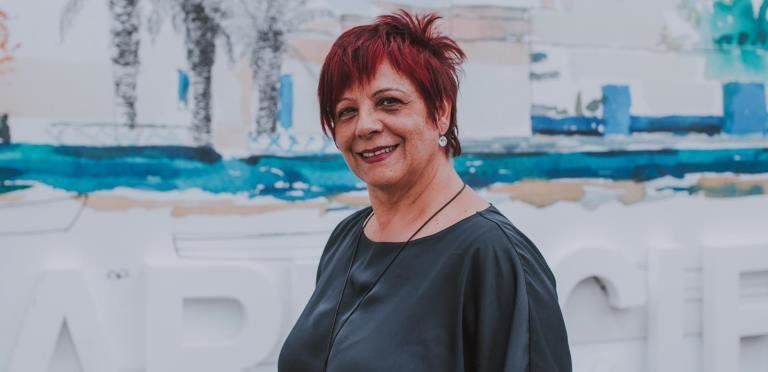 Carmen Rosa Márquez, candidata de CC Lanzarote al  Congreso de los Diputados por Las Palmas