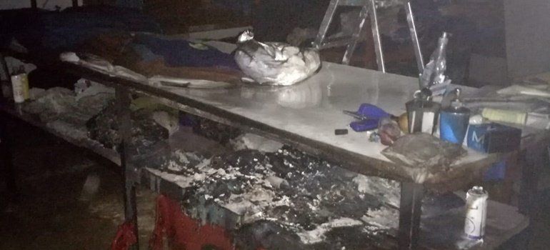 Un hotel de Playa Blanca registra un incendio en su lavandería