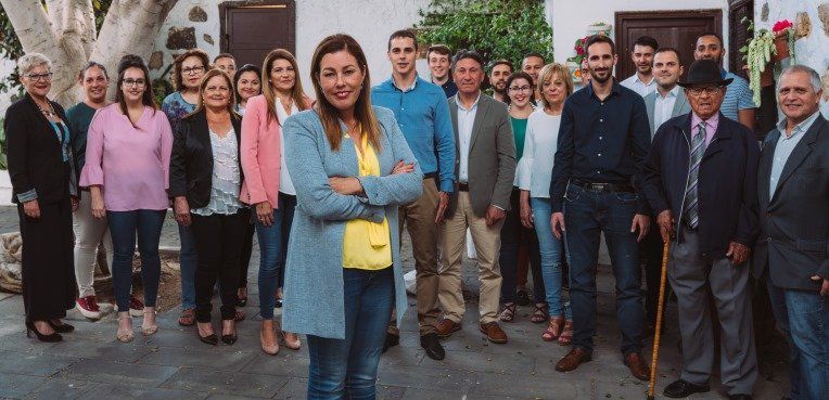 Ástrid Pérez deja fuera de la candidatura al Ayuntamiento de Arrecife a la concejal Dácil Garcias