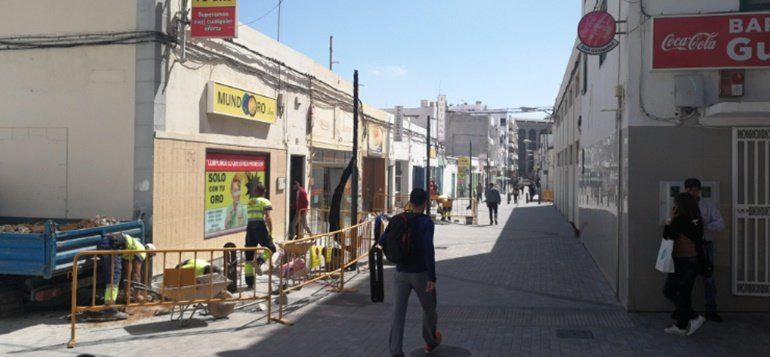 NC denuncia la demora de las obras de la calle Hermanos Zerolo y pide al Cabildo "que deje de mentir"