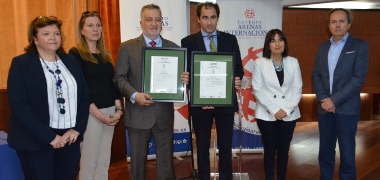El Colegio Arenas Internacional, pionero en Canarias en certificación medioambiental