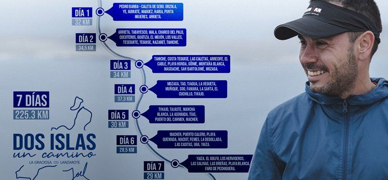 Delgado hará campaña recorriendo a pie todos los municipios de Lanzarote y La Graciosa en siete días