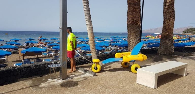 Playa Grande logra la nota más alta en Tripadvisor por los servicios públicos entre las playas de Canarias
