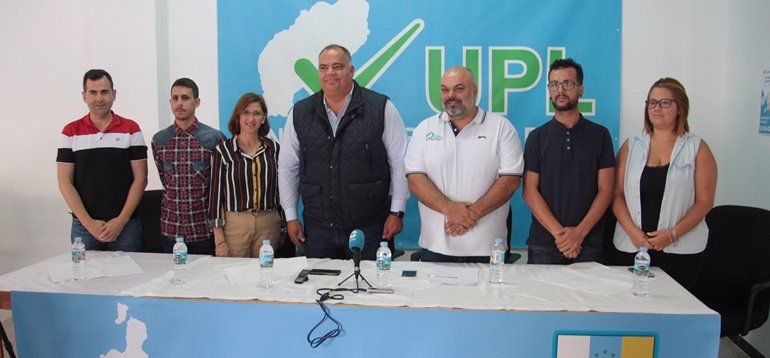 Unidos por Lanzarote registra sus candidaturas al Parlamento, al Cabildo y a tres ayuntamientos