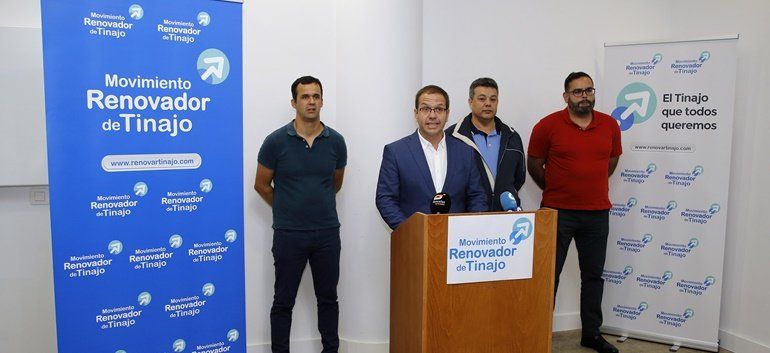 El presidente del Movimiento Renovador de Tinajo, Antonio Morales