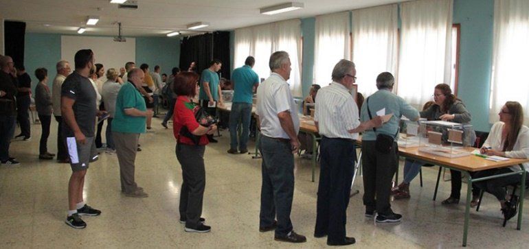 La participación superó el 61% en Lanzarote aumentando en casi siete puntos con respecto a 2016