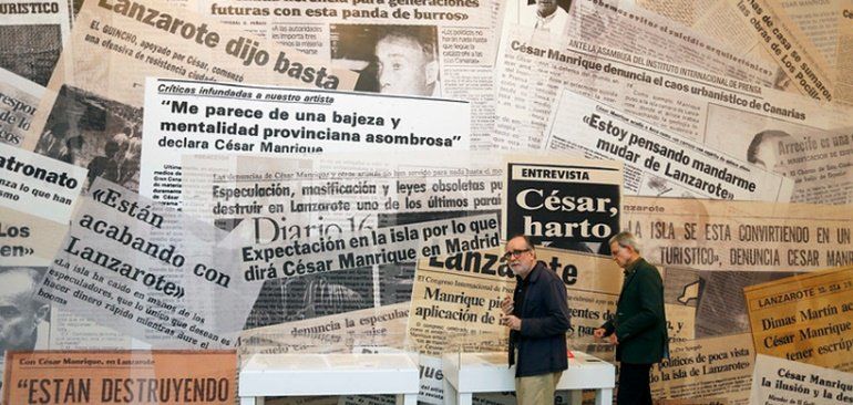 La FCM exhibe el perfil más social y político de César Manrique en una exposición