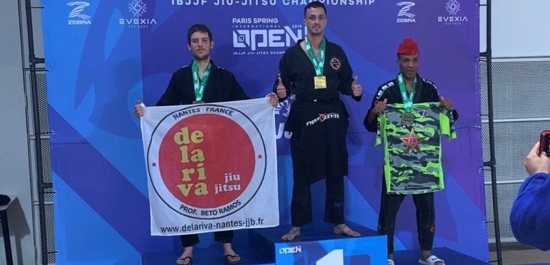 El conejero Jeremías Catoni, campeón de Brazilian Jiu jitsu en el Open de Roma y Paris