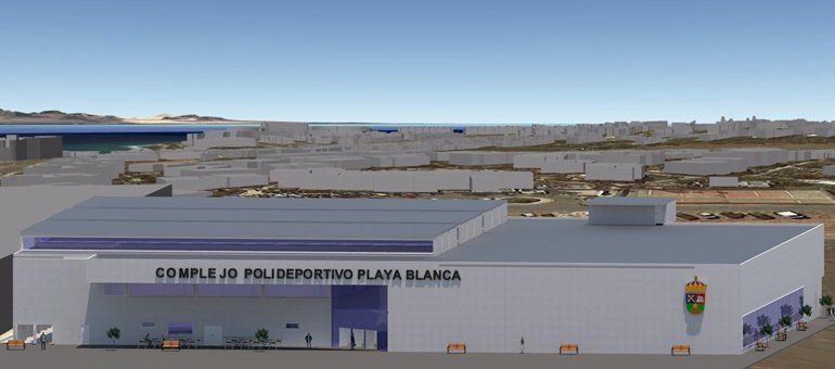 Salen a concurso las obras del Pabellón Deportivo de Playa Blanca y piscinas municipales por 5,6 millones