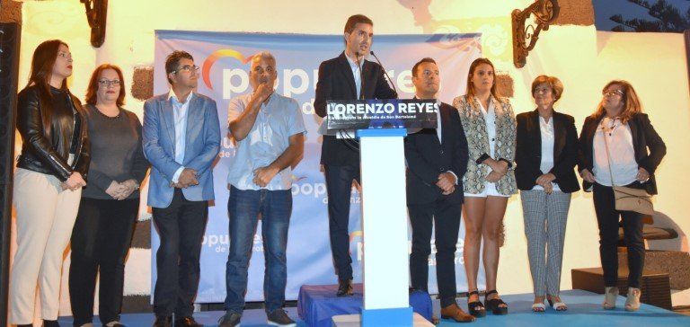 Reyes: Daremos a los vecinos de San Bartolomé el gobierno cercano y eficiente que están reclamando